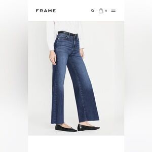 Frame Le Slim Palazzo Jeans